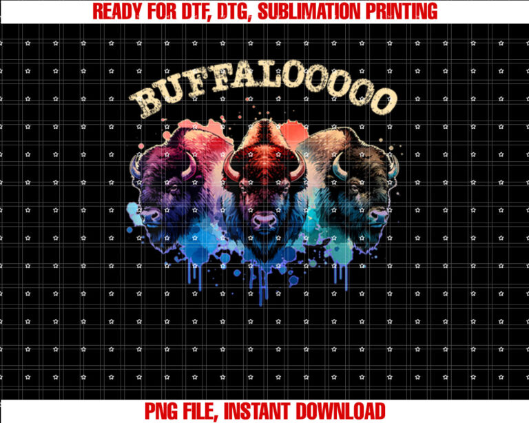 Lucky Buffalo Casino Slot Machine Buffalooooo Gambling T-shirt, Sublimation Design, Digital Download