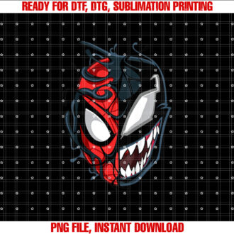 Marvel SpiderMan Classic Venom Peter Parker Split Mask T-shirt
