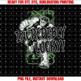 Marvel Super Heroes Hulk Incredibly Lucky St Patricks Day T-shirt