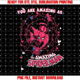 Marvel Valentines Day SpiderMan You Are Amazing T-shirt