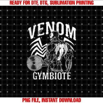 Marvel Venom Gymbiote Workout T-shirt