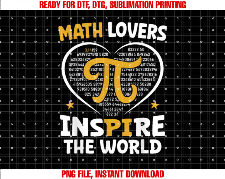 Math Loves Inspire The World Funny Teacher Kids 314 Pi Day T-shirt