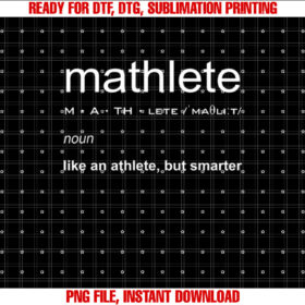 Mathlete Definition Nerd Geek Math Gifts Funny Math T-shirt