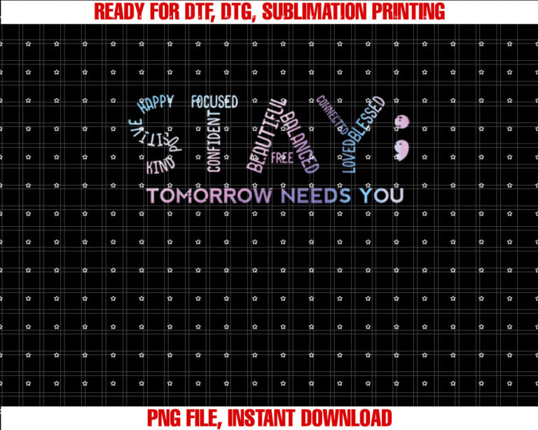 Mental Health Stay Tomorrow Needs You Aware Men Women Kids T-shirt