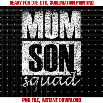 Mommy Son Squad Mothers Day Mom Sons Mother Son T-shirt