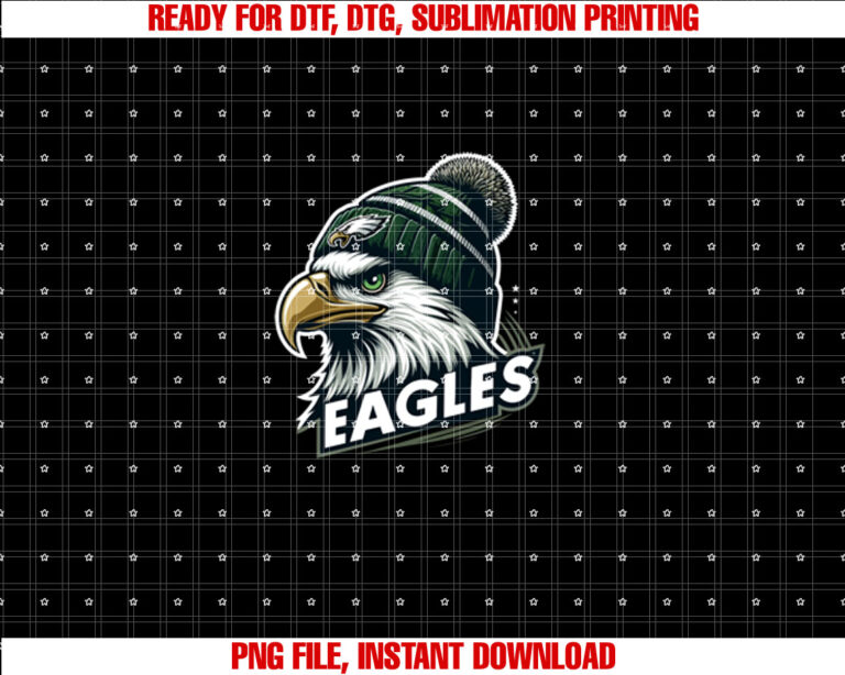 Eagle With Sunglasses Womens Mans Kids Apparel Shirt  PNG, DTF, DTG, Sublimation Design