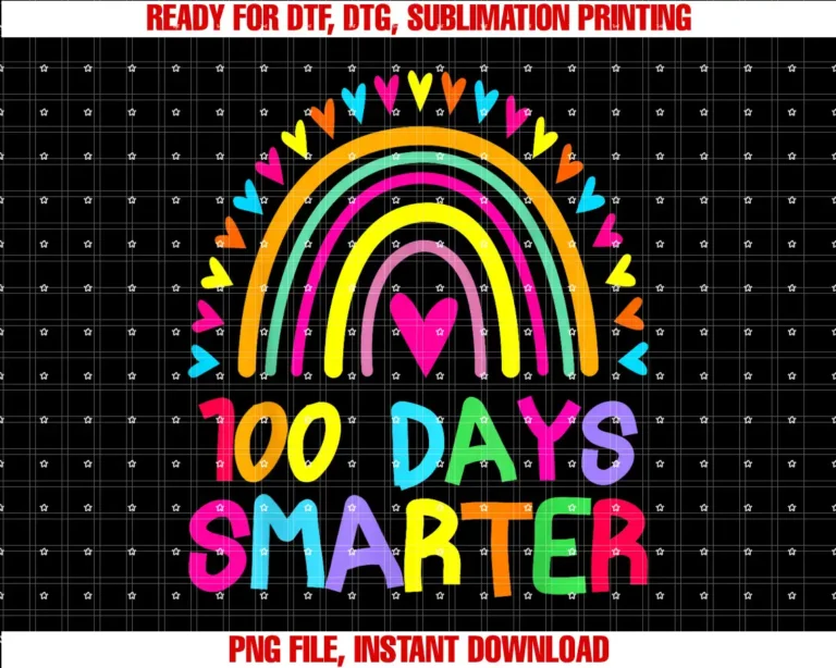 100th Day of School Teacher100 days smarter rainbow T-shirt
