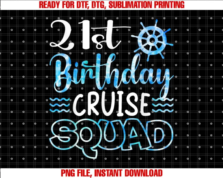 21st Birthday Cruise Squad21 Years Old Birthday Cruise Squad 21st Birthday Cruise T-shirt