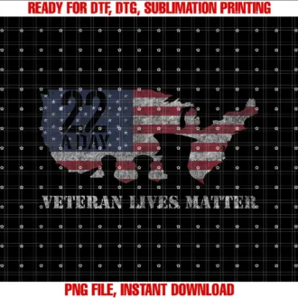 22 Veterans A Day 22 A Day Shirt Military Veteran PTSD Awareness Gift T-shirt