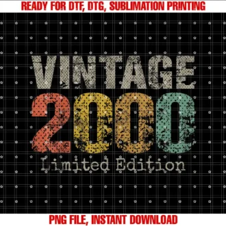 25 Year Old Birthday Gift Idea for Men Women StoreVintage 2000 Limited Edition 25th Birthday Gifts 25 Year Old T-shirt