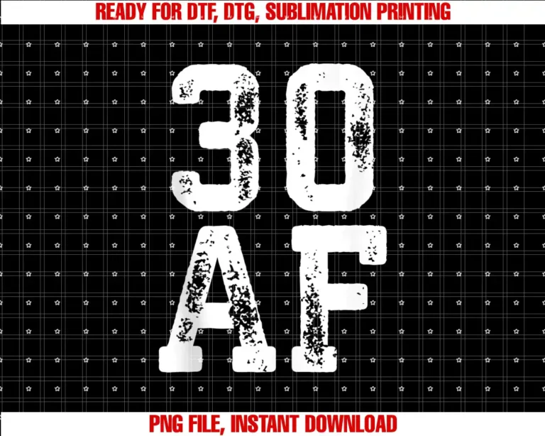 30 AF Shirts30 AF 30th Birthday Gif T-shirt