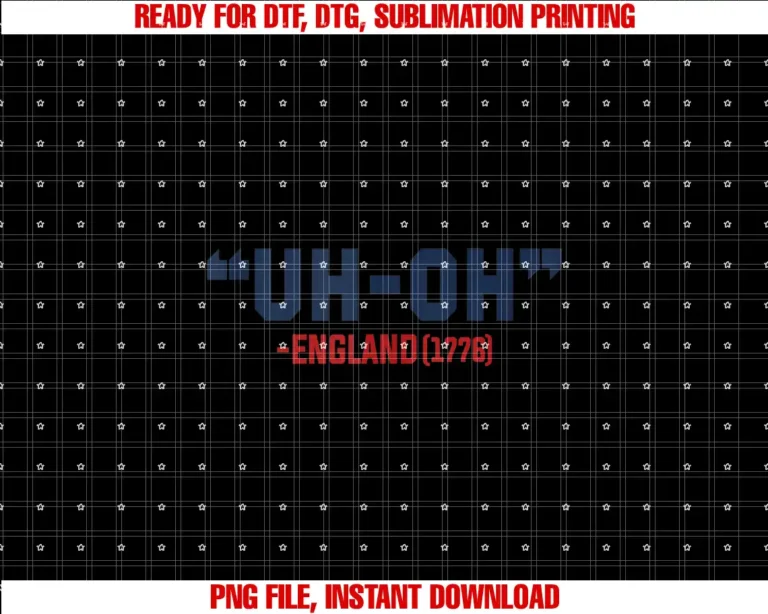 4th of July Shirts4th of July Independence Day UHOH England 1776 Funny T-shirt