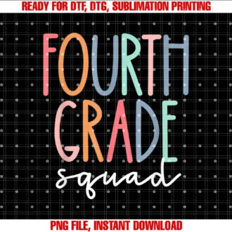 5th Grade Funny 1st Day of School Teacher StudentFourth Grade Squad 4th Teacher Crew Back To School Team T-shirt