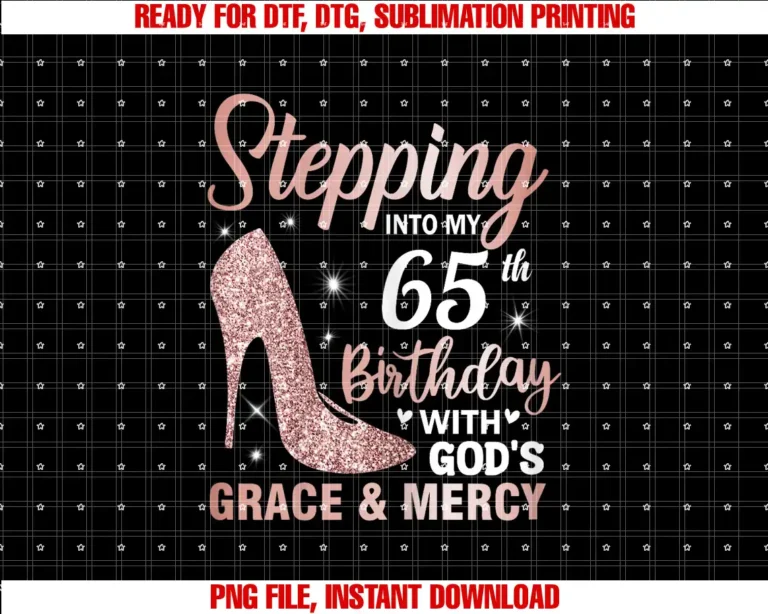65th Birthday Gifts For Women Her Birthday ShirtsStepping Into My 65th Birthday Shirt Women 65 Year Old Bday T-shirt