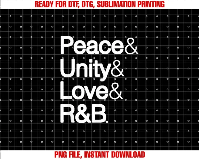 90s RB Vibes OnlyPeace Unity Love RB RnB Soul Music Lovers T-shirt