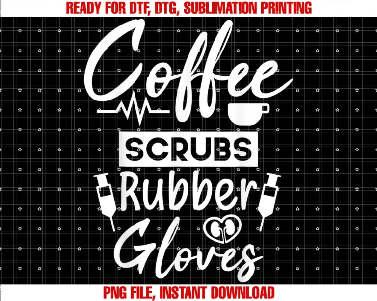 Addictive Medical Coffee Scrubs Rubber Gloves Funny Dialysis Tech Nurse T-shirt