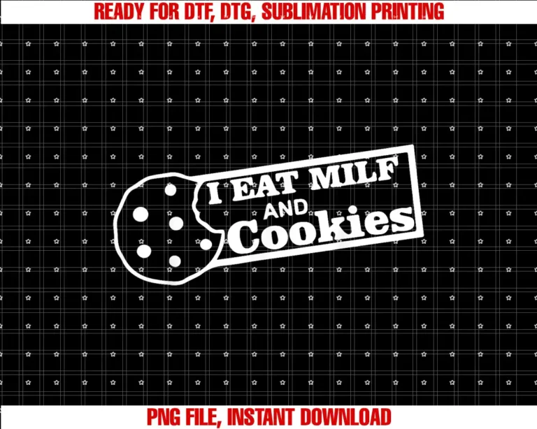 Adult Humor ShirtsI eat MILF and Cookies Mens Funny Adult Inappropriate Humor T-shirt