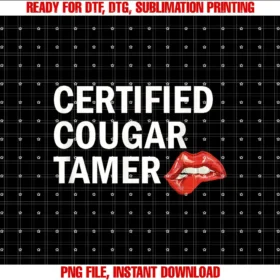 Adults Humor s GiftsCertified Cougar Tamer Cougar Hunter Funny Humor Quote Adult T-shirt