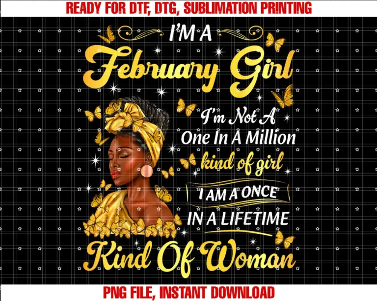 African American Black Girl Woman Bday MonthFebruary Afro Girl African American Birthday Black Women T-shirt