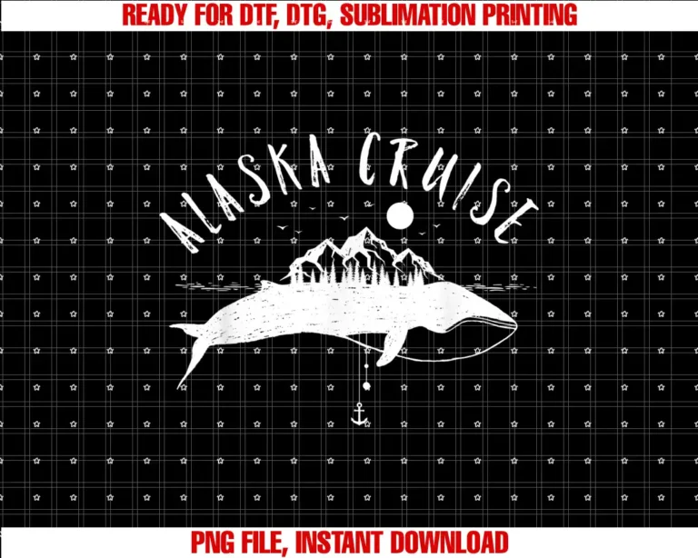 Alaska Cruise and Vacation Shirts GiftsAlaska Cruise Shirt with Whale T-shirt