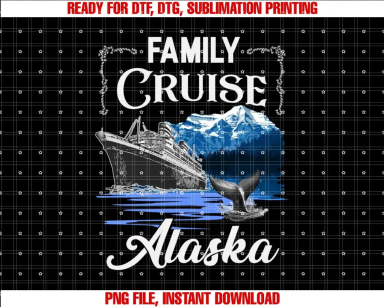 Alaska Family Cruise Gift IdeasAlaska Family Cruise Tee for Men Women and Kids T-shirt