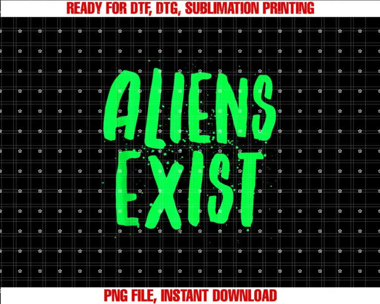 Aliens Exist FunnyAlien T-shirt
