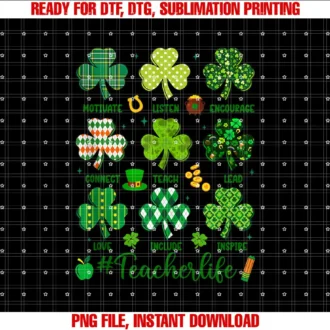 All Things Teacher St Patricks Day T-shirt