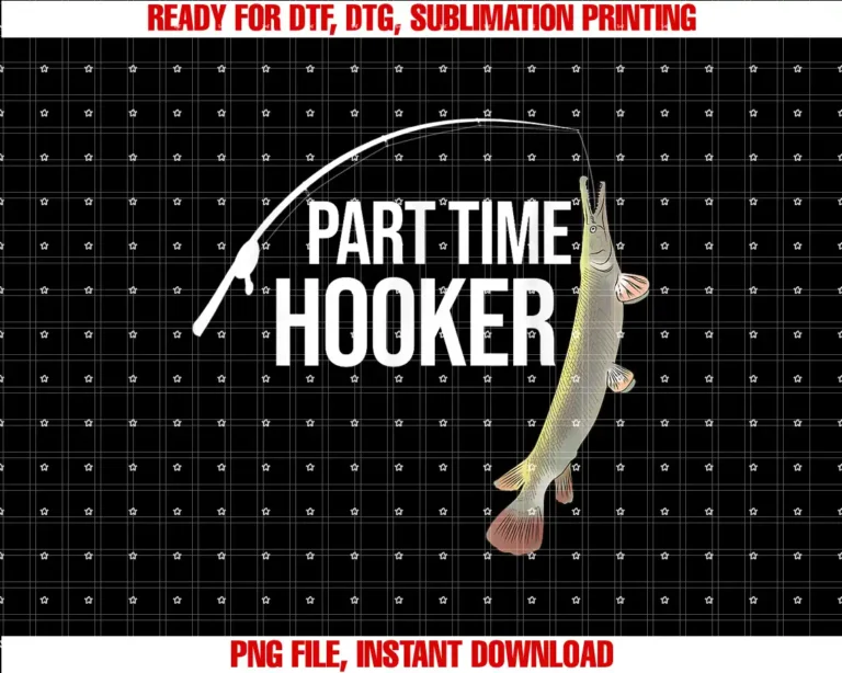 Alligator Gar Fishing Freshwater Fish Gifts coPart Time Hooker Funny Alligator Gar Fishing Gifts for Men T-shirt