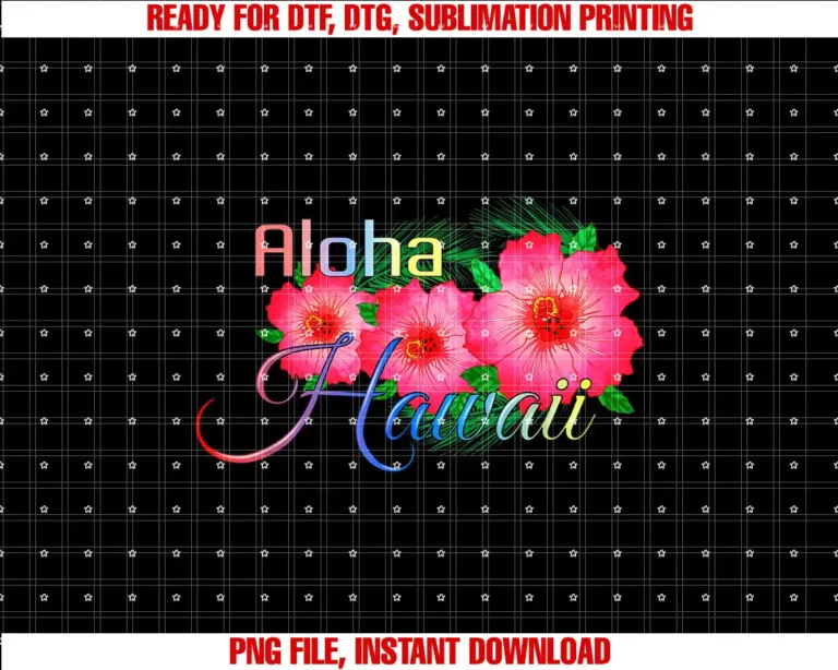 Aloha Hawaii Beach Vacation Aloha Hawaii Tropical Island Flowers T-shirt