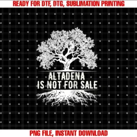Altadena California teeAltadena is Not For Sale California Raglan Baseball Tee T-shirt