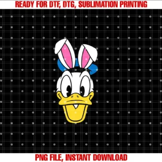Amazon EssentialsDisney Donald Duck Spring Easter Bunny Ears T-shirt