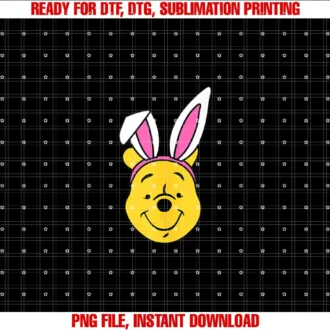 Amazon EssentialsDisney Winnie the Pooh Spring Easter Bunny Ears T-shirt
