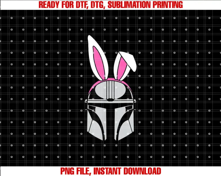 Amazon EssentialsThe Mandalorian Helmet Spring Easter Bunny Ears T-shirt