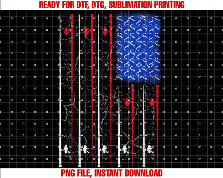 American Flag FishingAmerican US Flag Fishing Rod Top Cool Fisherman Top For Him T-shirt