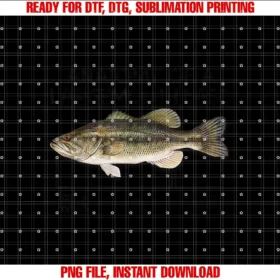 Anatomy Of A Large Mouth Bass Fish Lover Funny T-shirt