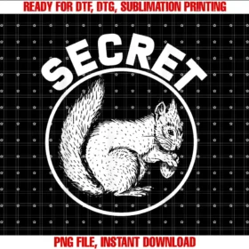 Animal Tee Gift IdeaSecret Squirrel T-shirt