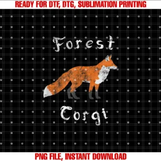 Animals of the Worlds Pun Funny Zoo Names FOXForest Corgi is a Fox Funny Animal Pun Vintage T-shirt