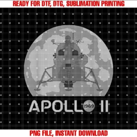 Apollo 1969 Lunar Module Apollo 11 Moon Landing T-shirt