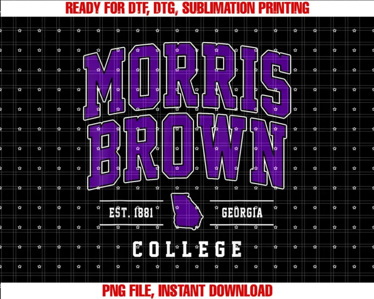 Arch Retro Design University College ApparelMorris Brown College Arch Vintage Design Men Women T-shirt