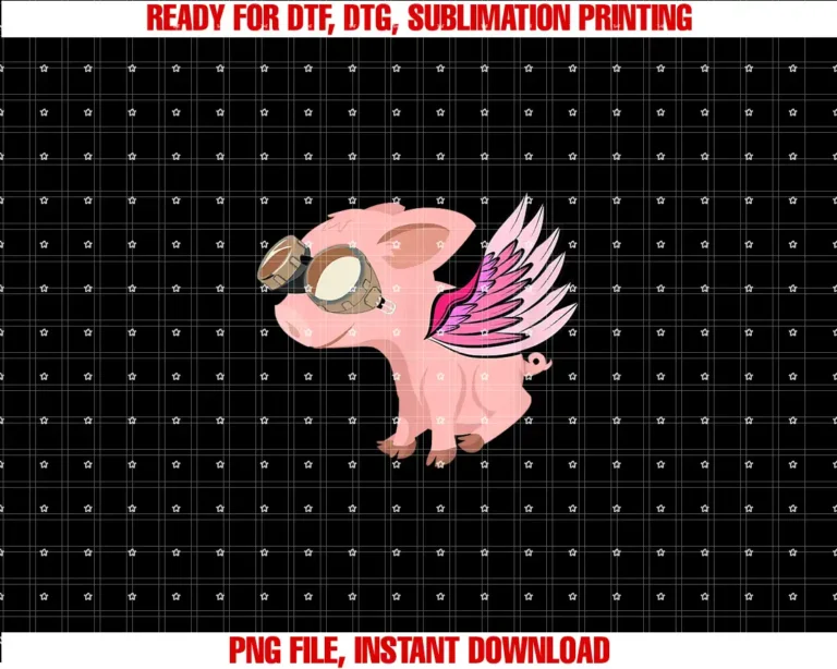 Artist UnknownWhen Pigs Fly Flying Pig T-shirt