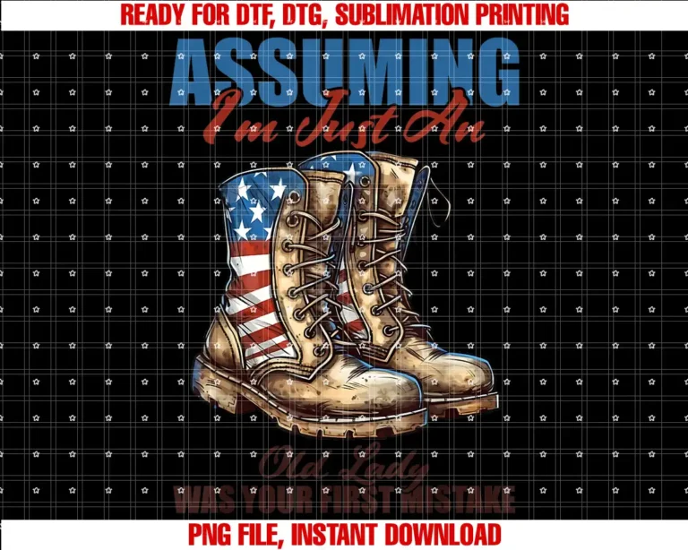 Assuming Im Just Old Lady Was Your First MistakeAssuming Im Just An Old Lady Was Your First Mistake Veteran T-shirt