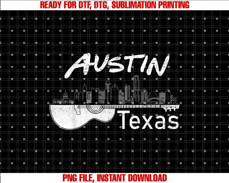 Austin Gifts For Men WomenAustin Texas Souvenir Guitar Music Lover Men Austin T-shirt