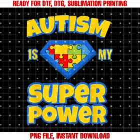 Autism Awareness NovlteesCool Autism Is My Superpower Autistic Kids T-shirt