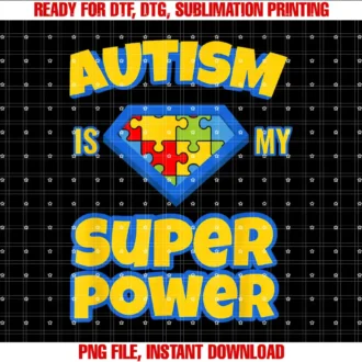 Autism Awareness NovlteesCool Autism Is My Superpower Autistic Kids T-shirt