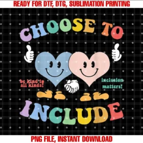Autism Choose To Include Special Education SPEDGroovy Choose To Include Matters Autism Awareness Clothing T-shirt