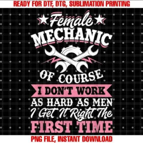 Automobile Garage Funny Mechanic For Women Mom CarFemale Mechanic Car Auto Girl Diesel Garage Wife Girlfriend T-shirt