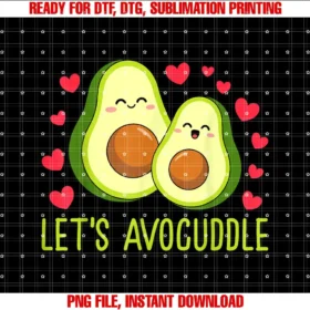 Avocado Valentines Day Gifts CoLets Avocuddle Valentineâs Day Cute Avocado Couples T-shirt