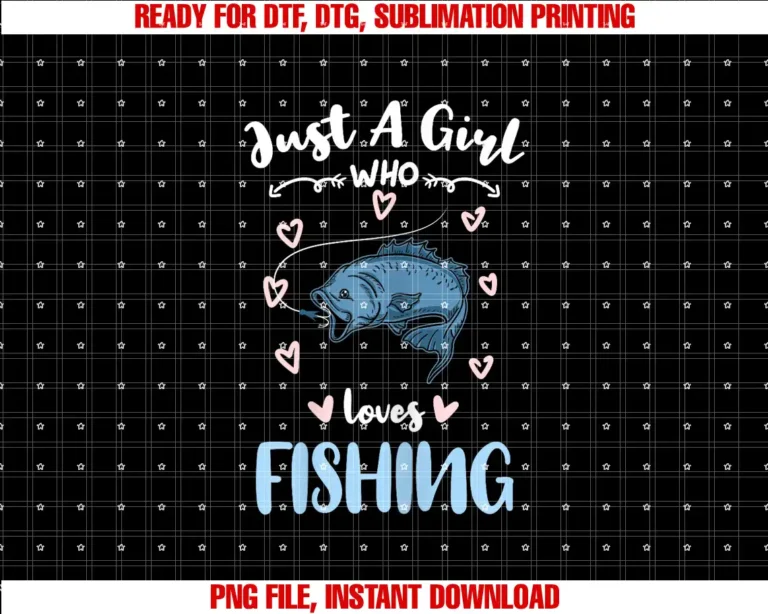 Awesome Fishing Just A Girl Who Loves Fishing T-shirt