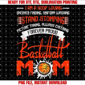 Awesome Forever Proud Basketball Mom T-shirt
