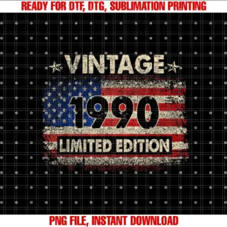 BORN IN 1998Vintage 1990 American Flag 35th Birthday Gifts 35 Years Old T-shirt